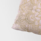 Boho sparkling mandala - rose gold Pillow Sham Gallery Image 4
