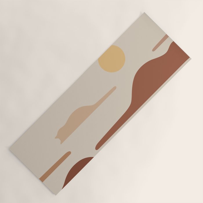Cat Landscape 27 Yoga Mat Gallery Image 1