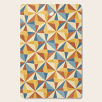 Kaleidoscope Tile Pattern IV Bright Vibrant Summer Cutting Board Gallery Image 1