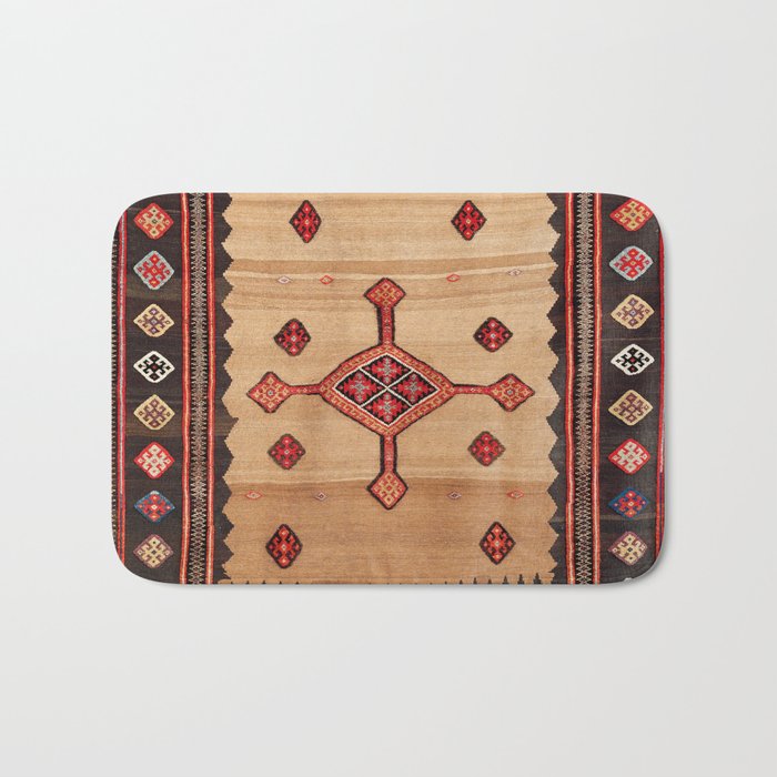 Varamin Ru Khorsi North Persian Table Cover Print Bath Mat Gallery Image 1