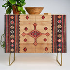 Varamin Ru Khorsi North Persian Table Cover Print Credenza Gallery Image 1