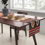 Varamin Ru Khorsi North Persian Table Cover Print Table Runner Gallery Image 2