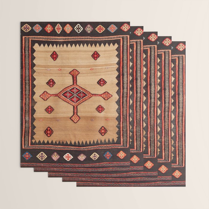 Varamin Ru Khorsi North Persian Table Cover Print Wrapping Paper Gallery Image 3