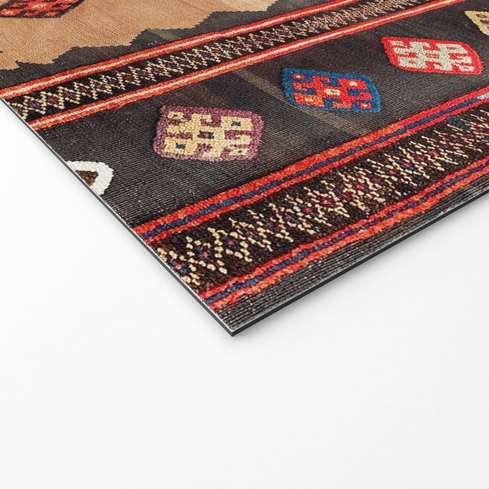 Varamin Ru Khorsi North Persian Table Cover Print Welcome Mat Gallery Image 2