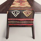 Varamin Ru Khorsi North Persian Table Cover Print Table Runner Gallery Image 1