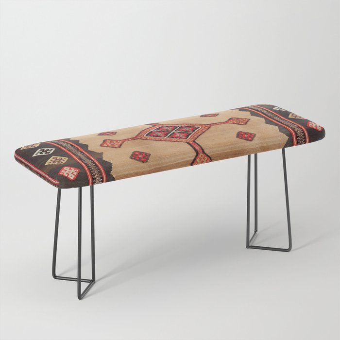 Varamin Ru Khorsi North Persian Table Cover Print Bench Gallery Image 1