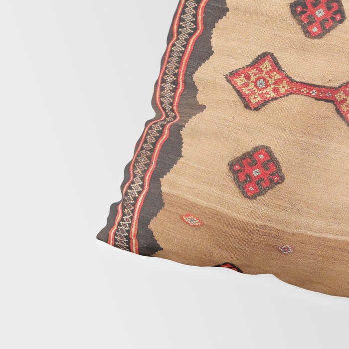 Varamin Ru Khorsi North Persian Table Cover Print Pillow Sham Gallery Image 4