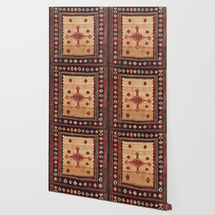 Varamin Ru Khorsi North Persian Table Cover Print Wallpaper Gallery Image 2