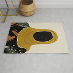 Black Hair No. 13 Rug Gallery Image 1