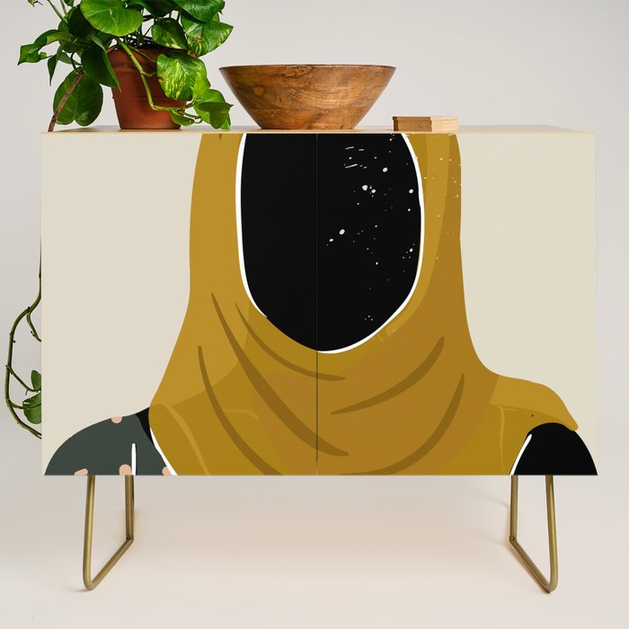 Black Hair No. 13 Credenza Gallery Image 1