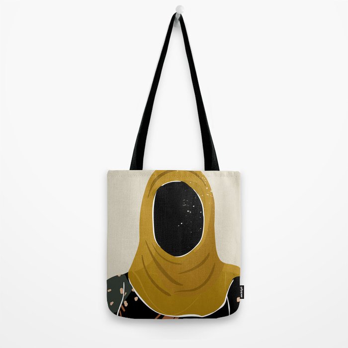 Black Hair No. 13 Tote Bag Gallery Image 2