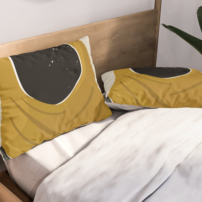 Black Hair No. 13 Pillow Sham Gallery Image 2