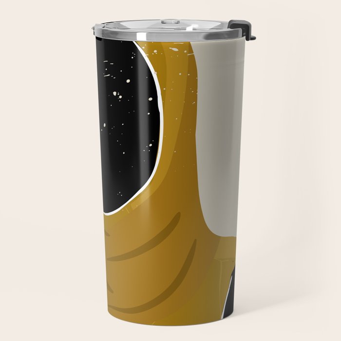 Black Hair No. 13 Travel Mug Gallery Image 2