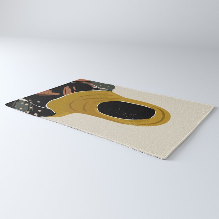 Black Hair No. 13 Rug Gallery Image 3