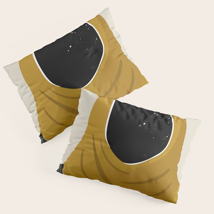 Black Hair No. 13 Pillow Sham Gallery Image 3