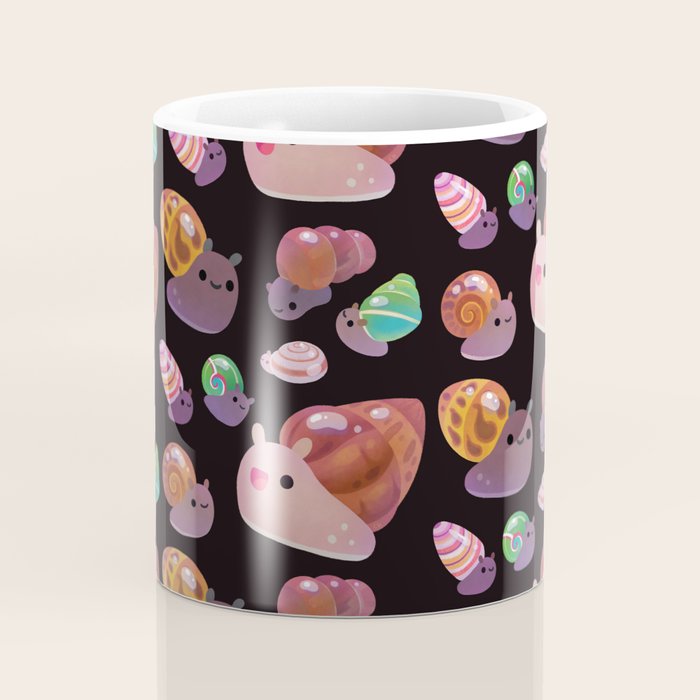 Land snail - dark Coffee Mug Gallery Image 4