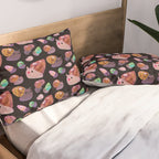 Land snail - dark Pillow Sham Gallery Image 2