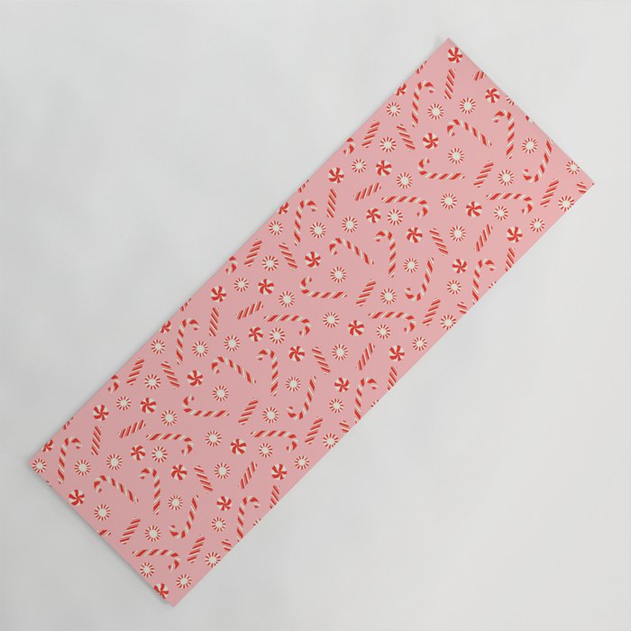 A Peppermint Christmas Yoga Mat Gallery Image 1