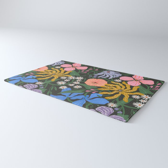 Merrick Floral Rug Gallery Image 3