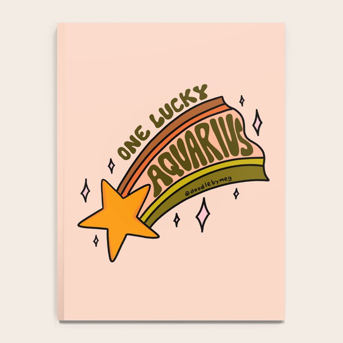 One Lucky Aquarius Notebook Gallery Image 4