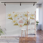 Fall Floral  Wall Mural Gallery Image 1