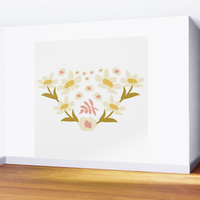 Fall Floral  Wall Mural Gallery Image 2