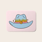 Sagittarius Cowboy Hat Bath Mat Gallery Image 1