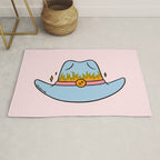 Sagittarius Cowboy Hat Rug Gallery Image 1