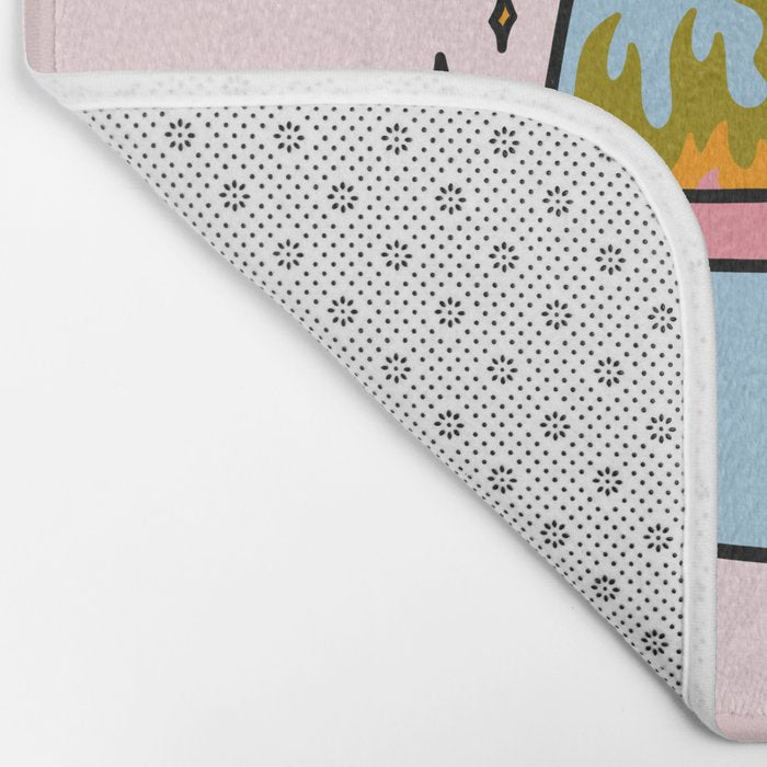 Sagittarius Cowboy Hat Bath Mat Gallery Image 2