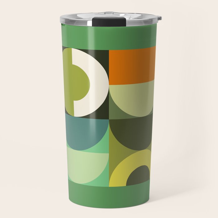 Modern Geometric 90A Travel Mug Gallery Image 1