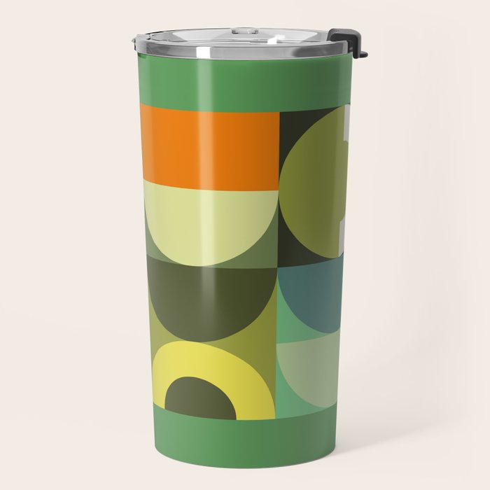 Modern Geometric 90A Travel Mug Gallery Image 2