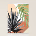 Abstract Tropical Art VII Stationery Card Gallery Image 2