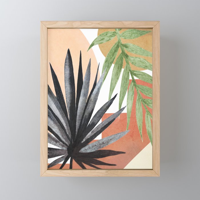 Abstract Tropical Art VII Mini Art Print Gallery Image 1