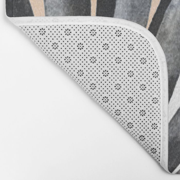 Abstract Tropical Art VII Bath Mat Gallery Image 2