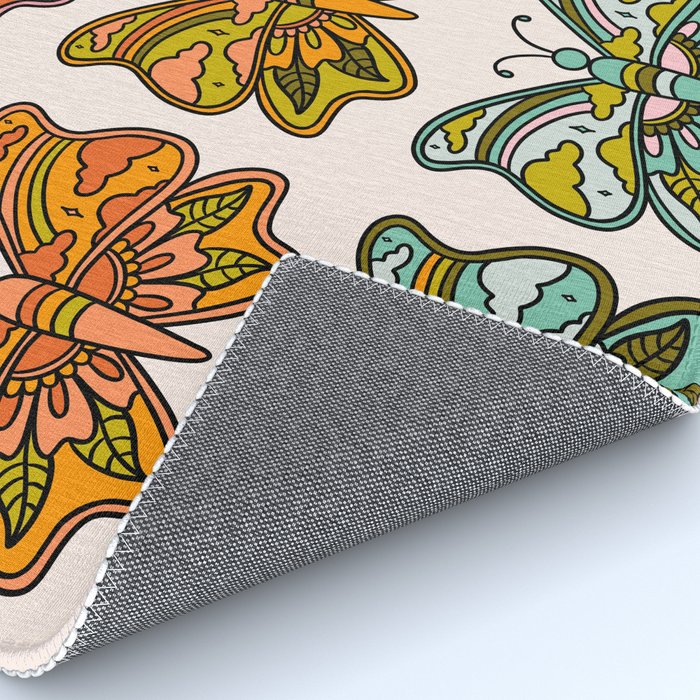 Rainbow Butterflies Rug Gallery Image 4