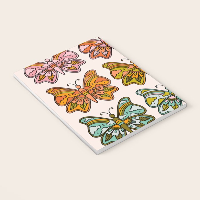 Rainbow Butterflies Notebook Gallery Image 3