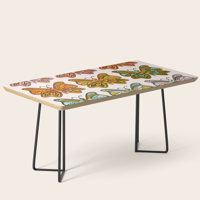Rainbow Butterflies Coffee Table Gallery Image 1