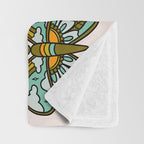 Rainbow Butterflies Throw Blanket Gallery Image 3