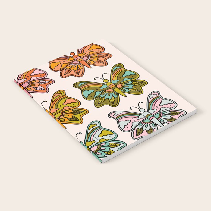 Rainbow Butterflies Notebook Gallery Image 2