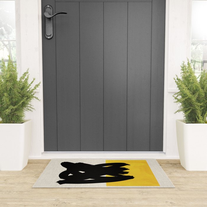Lemon Flame Welcome Mat Gallery Image 3