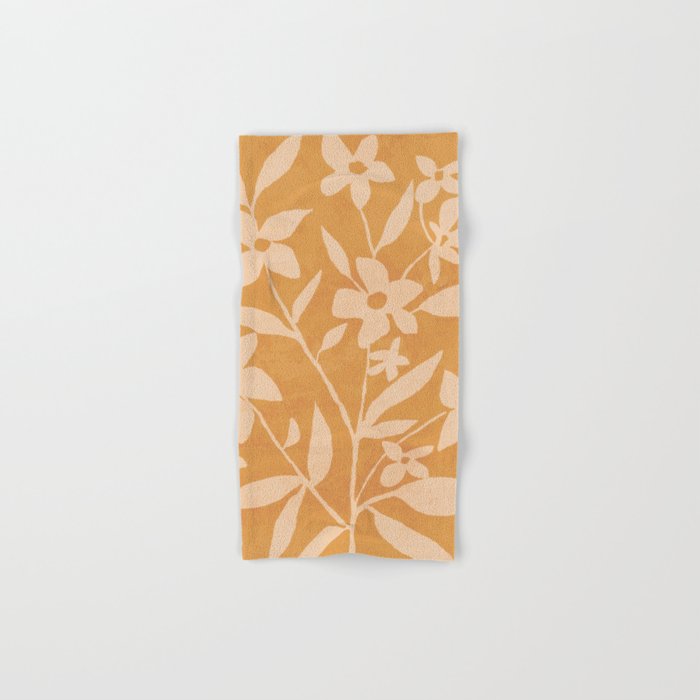 Abstract Minimal Flowers 14 Bath Towel Gallery Image 1