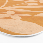 Abstract Minimal Flowers 14 Bath Mat Gallery Image 3