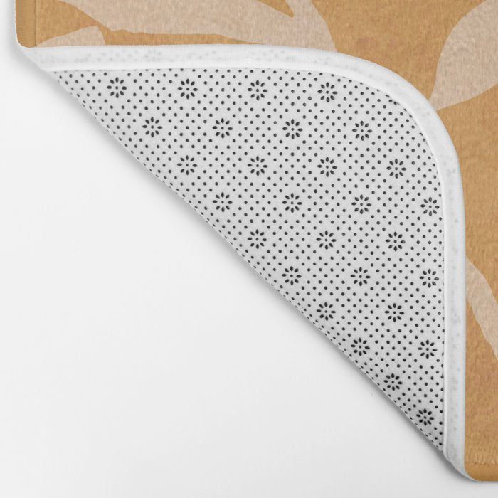 Abstract Minimal Flowers 14 Bath Mat Gallery Image 2