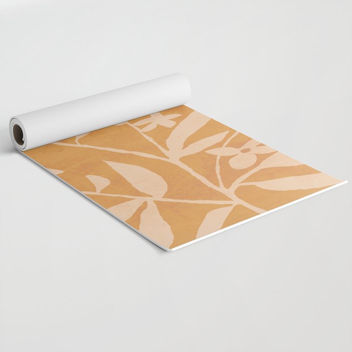 Abstract Minimal Flowers 14 Yoga Mat Gallery Image 2