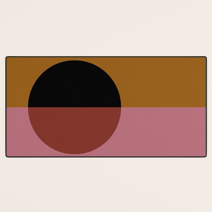 Color Block Abstract XII Desk Mat Gallery Image 3