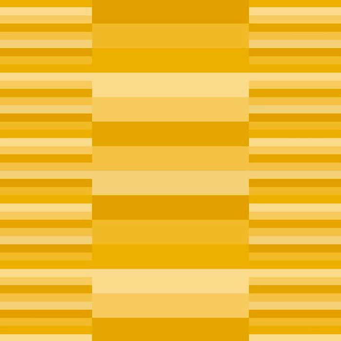 Mixed Stripes Pattern XI Golden Yellow Coffee Mug Gallery Image 2