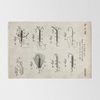 Fly Fishing Patent - Fisherman Art - Antique Rug Gallery Image 2