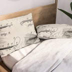 Fly Fishing Patent - Fisherman Art - Antique Pillow Sham Gallery Image 2