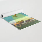 They too love horses (UFO) Yoga Mat Gallery Image 2