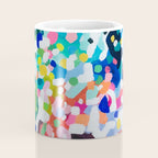 Rainbow Kaleidoscope by Ejaaz Haniff Colorful Art Abstract Painting Acrylic Painting Fun Shapes Pattern Coffee Mug Gallery Image 4